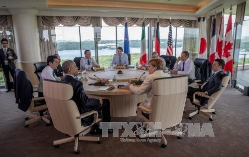 G7 : l’économie mondiale et le terrorisme au centre des discussions - ảnh 1